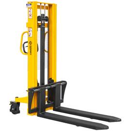 SMARTLIFT SDJ 1525 1500 кг 2,5 м Ручной гидравлический штабелер с раздвижными вилами купить по выгодной цене 100kwatt.ru