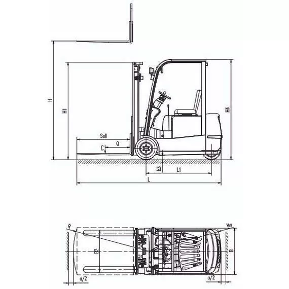 OXLIFT MPX 1535 3,5 м 1500 кг Мини электропогрузчик с доставкой в Омск, Грузоподъемность: 1.5 тонны (1500 кг), Высота подъема вил, м.: 3.5 м, Тип батареи: Кислотная, обслуживаемая купить по выгодной цене 100kwatt.ru