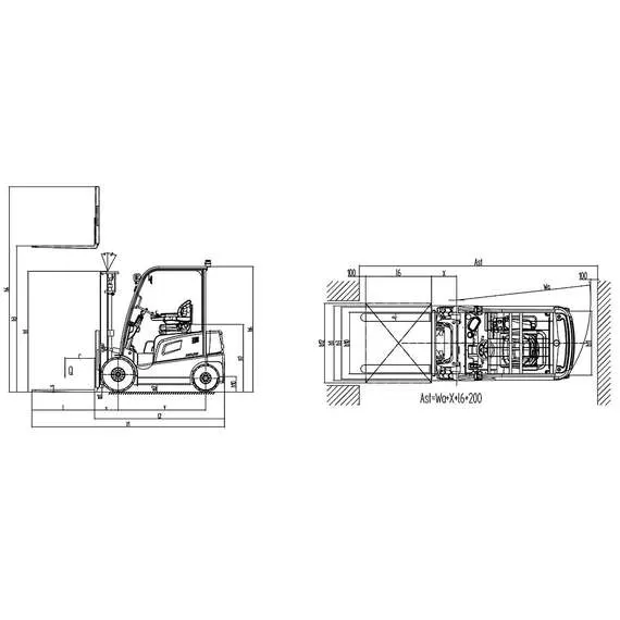 XILIN FB25R Li-ion 2500 кг 3 м Погрузчик электрический четырехопорный арт. FB25R 3 м с доставкой в Омск, Грузоподъемность: 2.5 тонны (2500 кг), Высота подъема вил, м.: 3 м, Тип батареи: Li-ion, литий-ионная купить по выгодной цене 100kwatt.ru