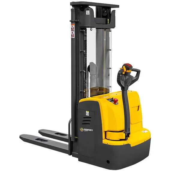 SMARTLIFT CDDR15-III Li-ion 225 Ач 1500 кг 4,5 м Штабелер электрический самоходный с доставкой в Омск купить по выгодной цене 100kwatt.ru