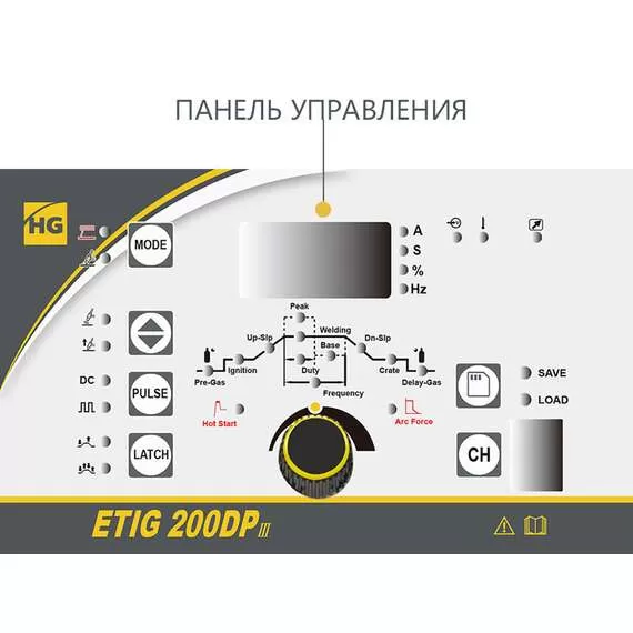 HUGONG ETIG 200DP III (cold tack) Аппарат аргонодуговой сварки с доставкой в Омск купить по выгодной цене 100kwatt.ru