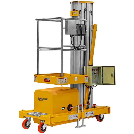 SMARTLIFT GTWY 6-100 (T) AC&DC 125 кг 6 м Подъемник одномачтовый несамоходный с доставкой в Омск купить по выгодной цене 100kwatt.ru