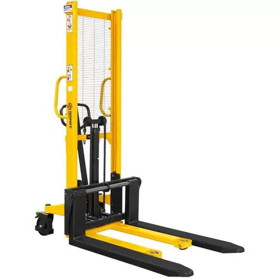 SMARTLIFT SDJ 1516 1,5 т 1,6 м Штабелер ручной с раздвижными вилами с доставкой в Омск купить по выгодной цене 100kwatt.ru