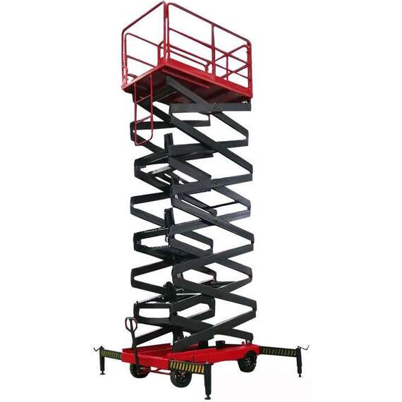 PROLIFT PF1605 500 кг 13 м AC от сети Передвижной электрический ножничный подъемник с доставкой в Омск купить по выгодной цене 100kwatt.ru