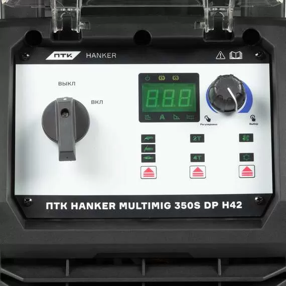 ПТК HANKER MULTIMIG 350S EP LCD H23 Аппарат полуавтоматической сварки с доставкой в Омск купить по выгодной цене 100kwatt.ru