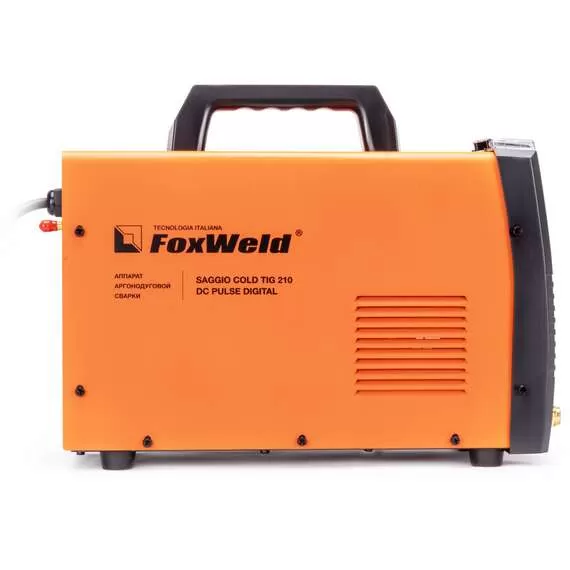 FoxWeld SAGGIO COLD TIG 210 DC PULSE DIGITAL Аппарат аргонодуговой сварки с доставкой в Омск купить по выгодной цене 100kwatt.ru