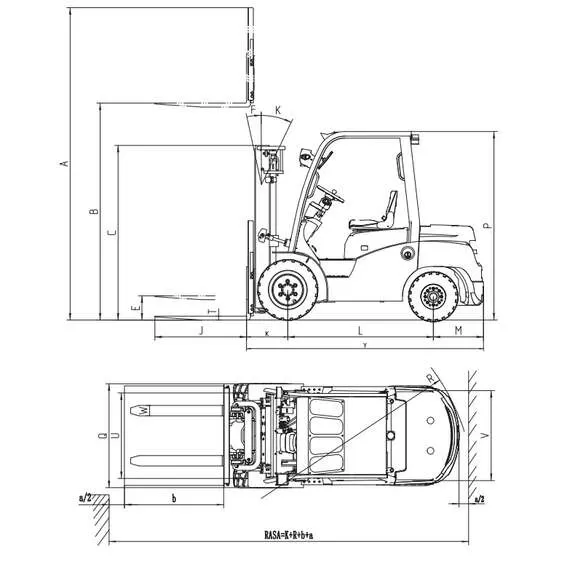 EP CPCD25T8 SS FFL 2500 кг 4,8 м Дизельный погрузчик, двигатель Mitsubishi, свободный ход вил, боковое смещение каретки с доставкой в Омск, Грузоподъемность: 2.5 тонны (2500 кг), Высота подъема вил, м.: 4.8 м, Производитель двигателя: Mitsubishi купить по выгодной цене 100kwatt.ru