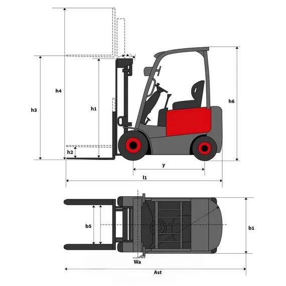 DOLPHINLIFT DL 30 DX 33 3 т 3,3 м Дизельный погрузчик (пр-во Турция, Side-Shift, Mitsubishi S4S) с доставкой в Омск, Грузоподъемность: 3 тонны (3000 кг), Высота подъема вил, м.: 3.3 м купить по выгодной цене 100kwatt.ru