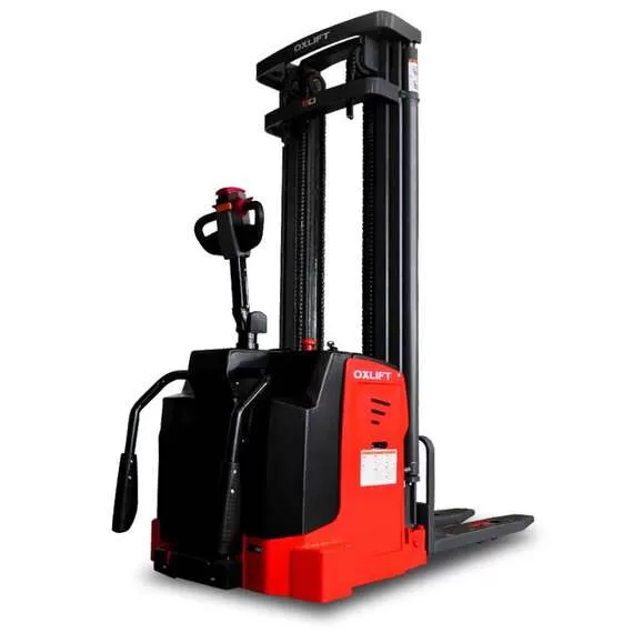 OXLIFT BX-3515 Самоходный штабелер с платформой для оператора 3,5 м 1500 кг с доставкой в Омск купить по выгодной цене 100kwatt.ru